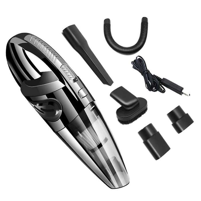 Car Cordless Handheld Vacuum Cleaner Powerful Suction Wet Dry Rechargeable 3200Kpa Cleaner 120W