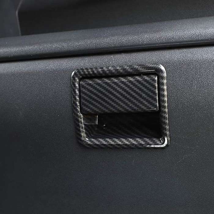 Car Co-Pilot Glove Box Handle Covers, Storage Box Switch Handle Decorative Cover for Jimny 2019-2020