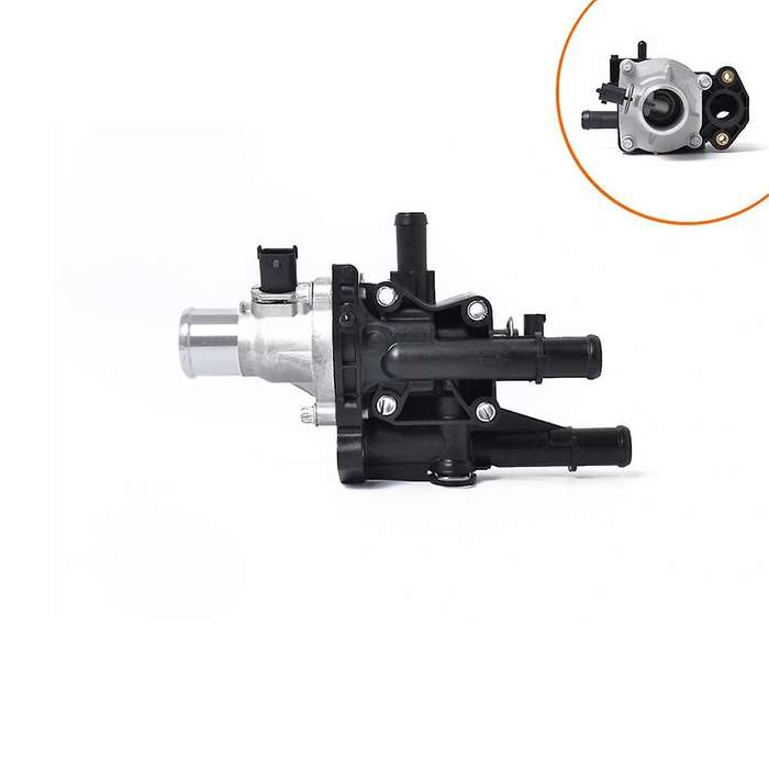 Car Cooling Water Thermostat Upper Front Axle Cooling Water Pipe Flange 1338256 25192230 for Opel