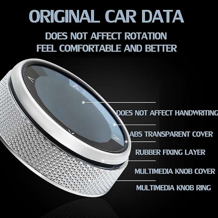 Car Crystal Multimedia Button Knob Cover Sticker Trim for 1 5 6 Series F20 F11 F18 F07 F06 F12 F25 F