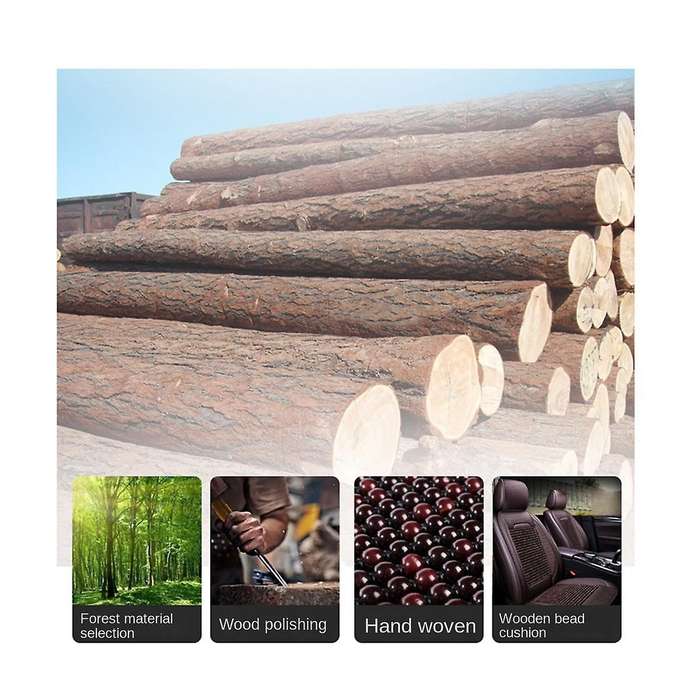Car Cushion Car Cover Summer Single Piece Cushion Universal Cool Cushion Car Accessories Brown