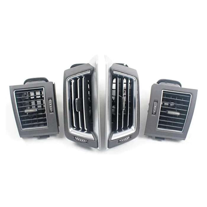 Car Dashboard A/C Air Outlet Vent Trim Central Console Grille for Land Cruiser LC200 2016-2022