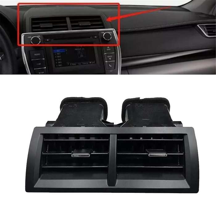 Car Dashboard Central Console Air Conditioner Outlet Assembly for 2012-2017 A/C Grille Vents