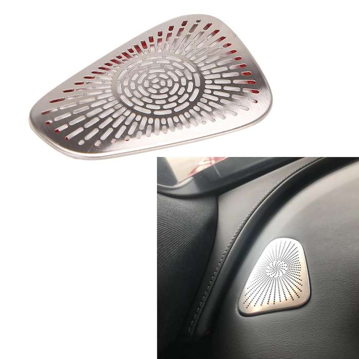 Car Dashboard Horn Cover Center Console Speaker Cover Trim Accessories for C-Class W206 C260 2022 Si