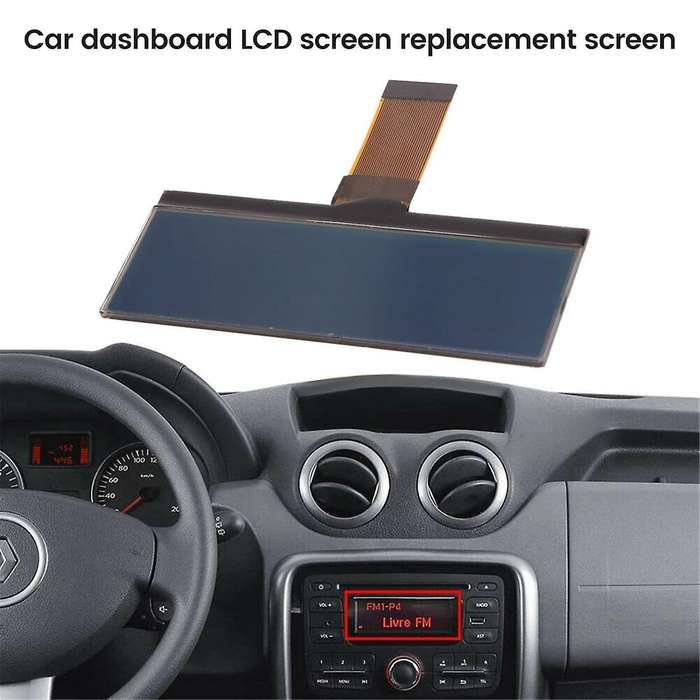 Car Dashboard LCD Display for - Citan Kangoo II Duster Captur Pulse Speedometer Cluster Screen