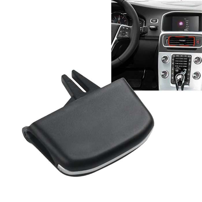 Car Dashboard Middle Long A/C Vent Outlet Tab Clip Repair Kit for S60 2011-2019 Air Vent Adjustment