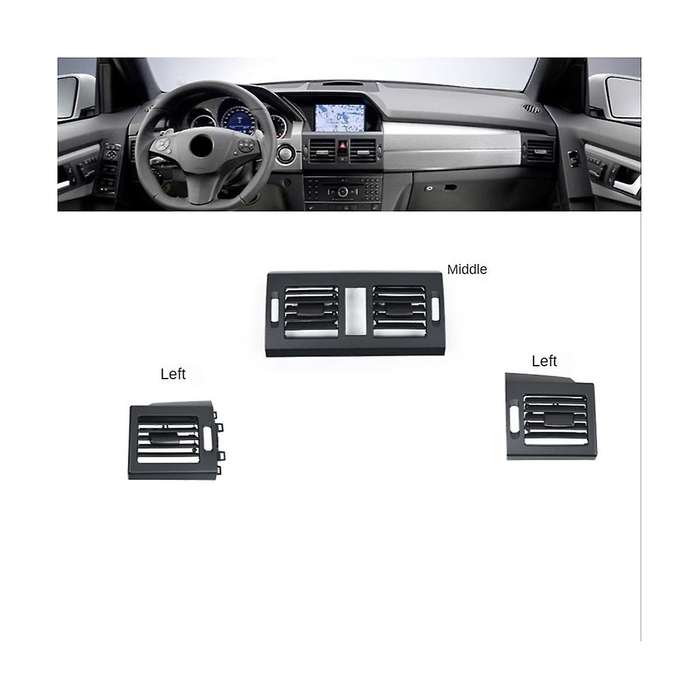 Car Dashboard Middle Air Conditioner Ac Vent Grill Outlet for 204 X204 Glk220 Glk250 Glk300 Glk350