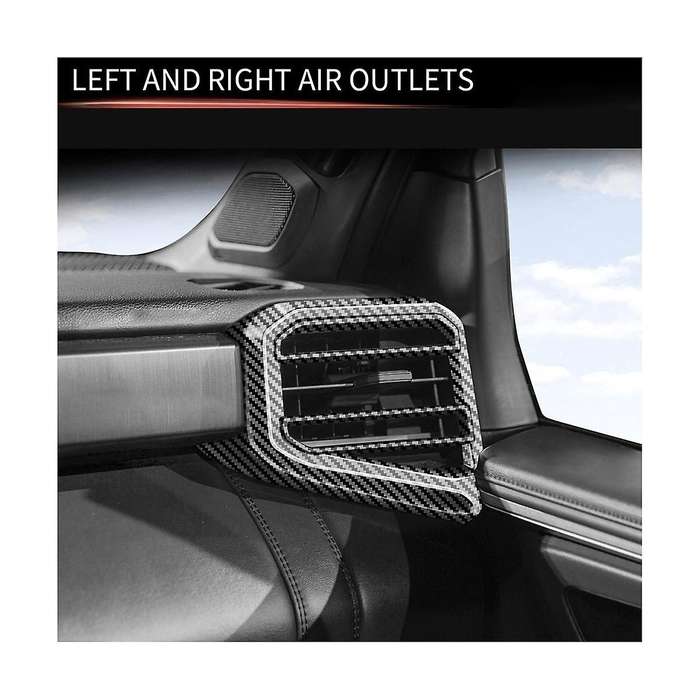Car Dashboard Right and Left Air Conditioning Outlet Vent Frame Trim for 2022-2023 Interior Accesso