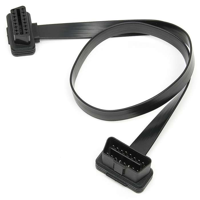 Car Diagnostic Tool 60cm 16Pin Male to Female TOOL OBD Extension Cable Connector