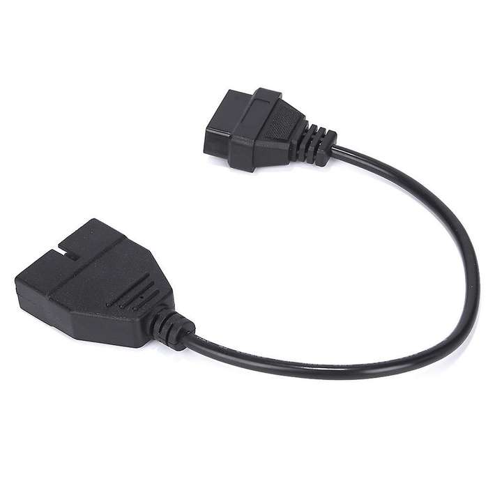 Car Diagnostic Tool OBD2 Connector Adapter for 12 Pin to OBD2 16 Pin Cable Auto Scanner Adapter