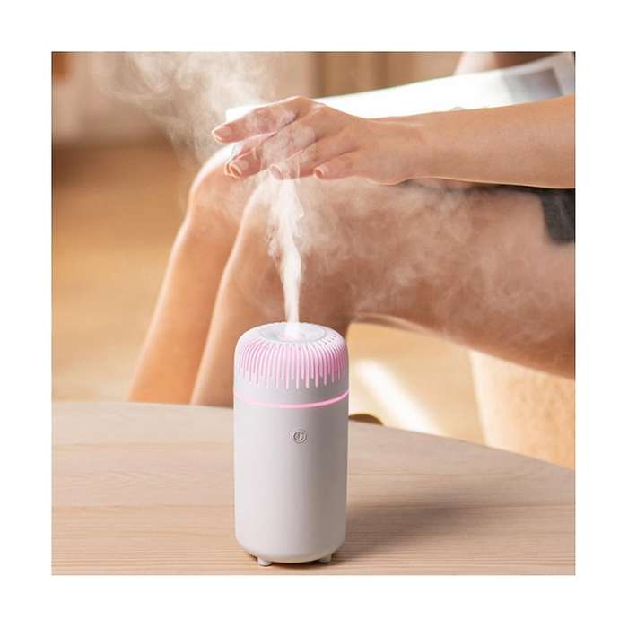 Car Diffuser, Humidifie Oil Diffuser Aromatherapy Diffusers for Car Office Room Home (white)