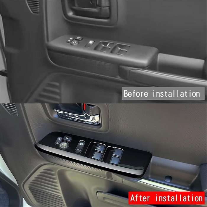 Car Door Armrest Cover Panel for SPACIA 2017-2022 Window Glass Lift Switch Button Trim Frame RHD,A