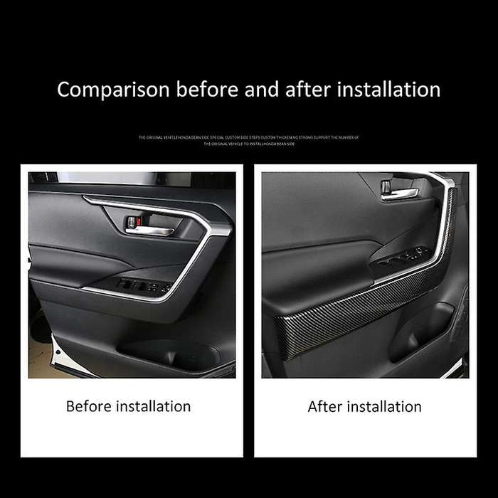 Car Door Armrest Frame Interior Handle Bowl Cover Trim Decoration for XA50 2019 2020 2021 Accessorie
