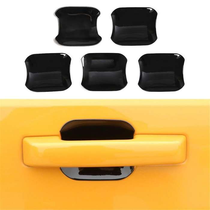 Car Door Bowl Scratch Protector for 2021 2022 2023 4 Doors Exterior Door Handle Bowl Cover Trim Acce