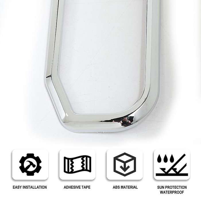 Car Door Exhaust Vent Decoration Frame Cover Stickers for Ram 1500 2010-2017 Interior Accessories (S