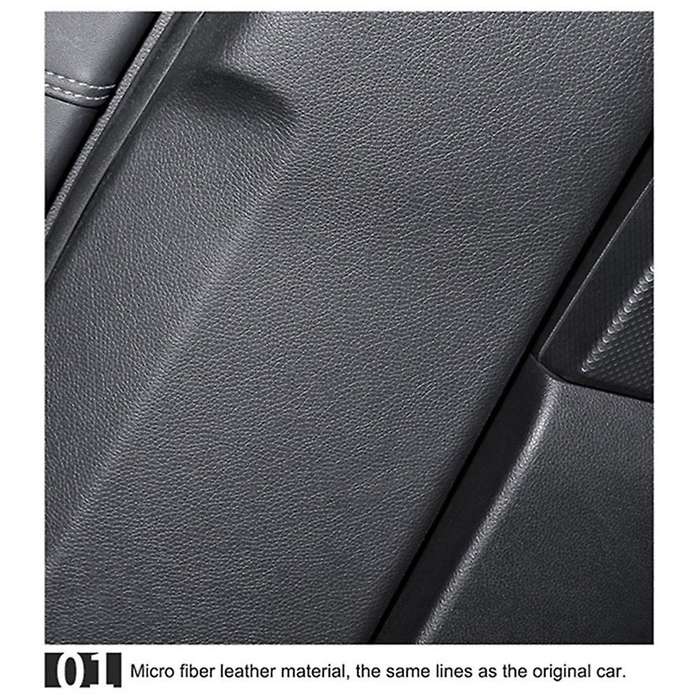 Car Door B-Pillar Doorpost Anti-Kick Protection Pad Cover Trim for 2019 2020 2021 Accessories Anti-D