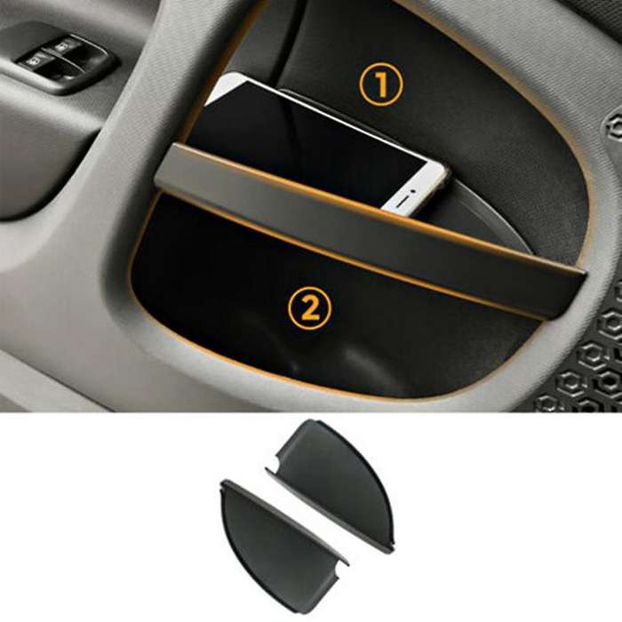 Car Door Handle Storage Box Organizer Container Glove Organizer Tray for Smart 453 Fortwo 2015+ Acce
