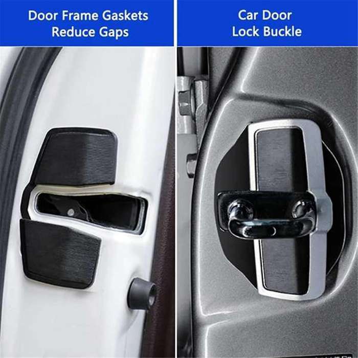 Car Door Lock Buckle Stabilizer Protector Latches Stopper for Sienna Crown Yaris