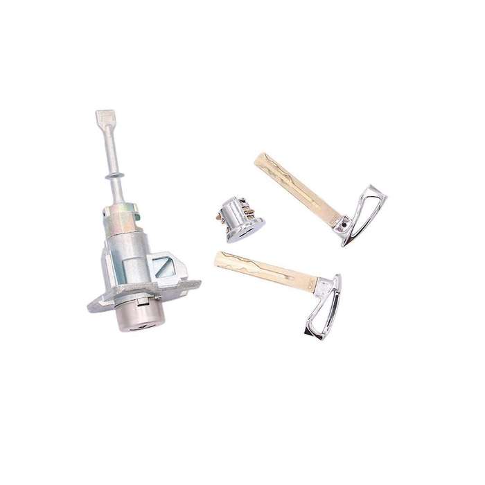 Car Door Lock Cylinder 2 Keys & -glove Box Set Fit for 2013-2018