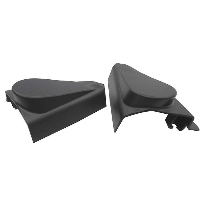 Car Door Panel Audio Horn Cover Tweeter Triangular Speaker Loudspeaker Cover Trim for 2009 2010 2011