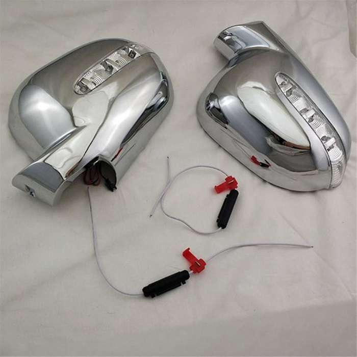 Car Door Rearview Door Mirror Covers with Led for M-class W163 Ml Class 1997-2005