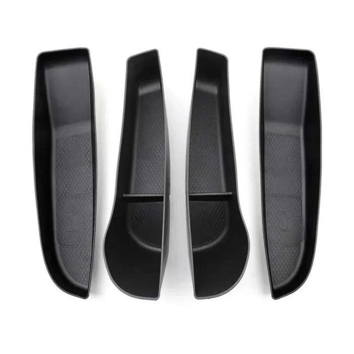 Car Door Side Storage Box for Model 3 2024 Door Armrest Umbrella Trash Can Tpe Model 3+ Accessories