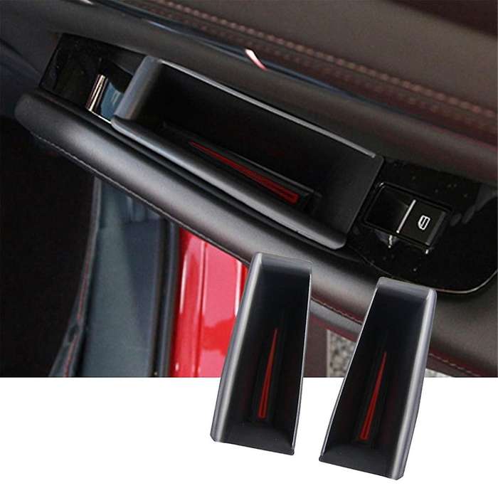 Car Door Side Storage Box for -30 2020-2024 LHD Door Handle Organizer Accessories,Rear Door