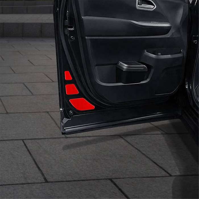 Car Door Warning Reflective Sticker Safety Car Door Opening Warning Reflector Tape for VOXY 90Series
