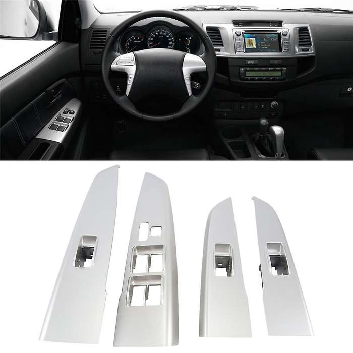 Car Driver Window Switch Bezel Panel for 2005-2014 74232-0K020 74231-0K020 74271-0K010 74272-0K010