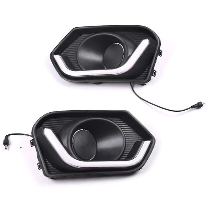 Car DRL Lamp 12V LED Daytime Running Light Daylight for Dzire 2017-2019 Yellow Turn Signal