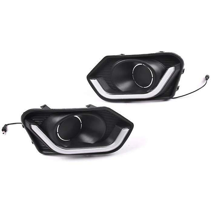 Car DRL Lamp 12V LED Daytime Running Light Daylight for Dzire 2017-2019 Yellow Turn Signal