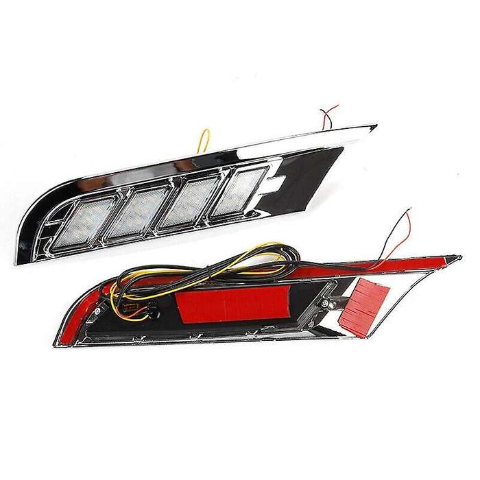 Car DRL LED Daytime Running Light Fog Lamp Turn Signal for Kicks 2016-2020