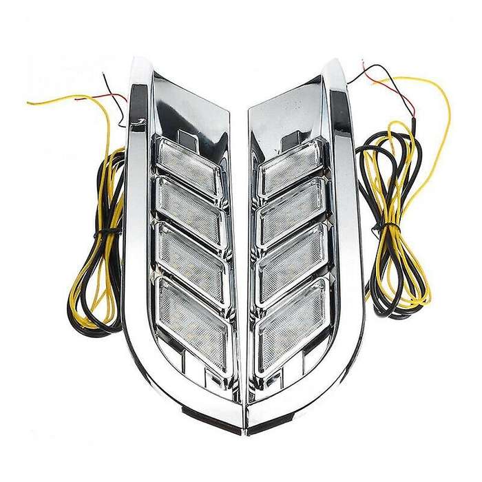 Car DRL LED Daytime Running Light Fog Lamp Turn Signal for Kicks 2016-2020