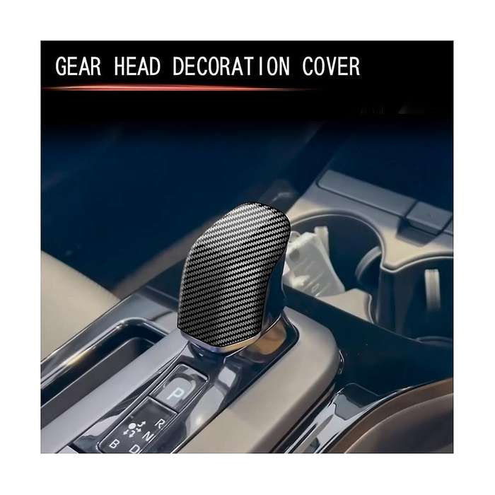 Car Dumb Shift Knob Cover Gear Head Cover Trim for Prius 60 Series 2022-2023 1pcs