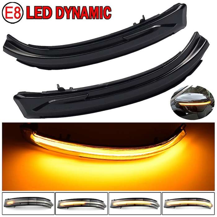 Car Dynamic LED Rearview Mirror Light Turn Signal Light for T32 J11 Z52 Navara