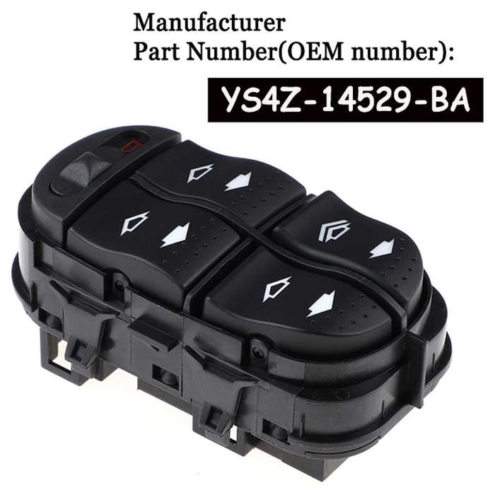 Car Electric Power Window Switch Left Front Lifter Master Control Switch for Focus YS4Z-14529-