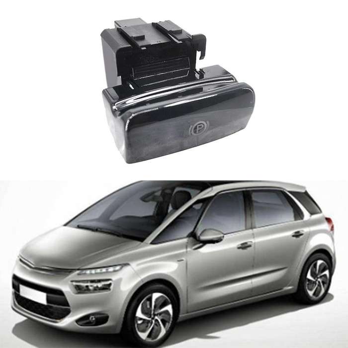 Car Electronic Handbrake Switch Parking Brake for 3008 470702 470703 470706 Black