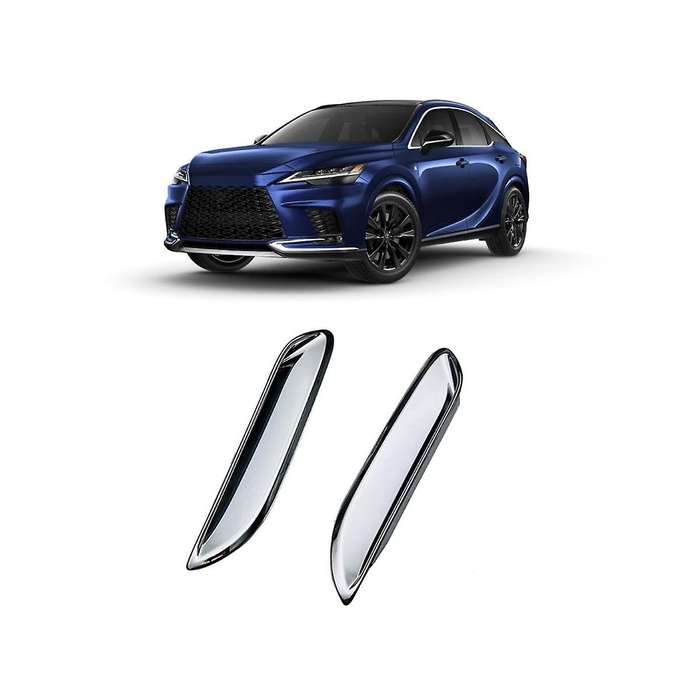 Car Electroplating Decorative Frame Rear Bumper Vent Cover Accessories for Rx 350 350h 500h 2022 20