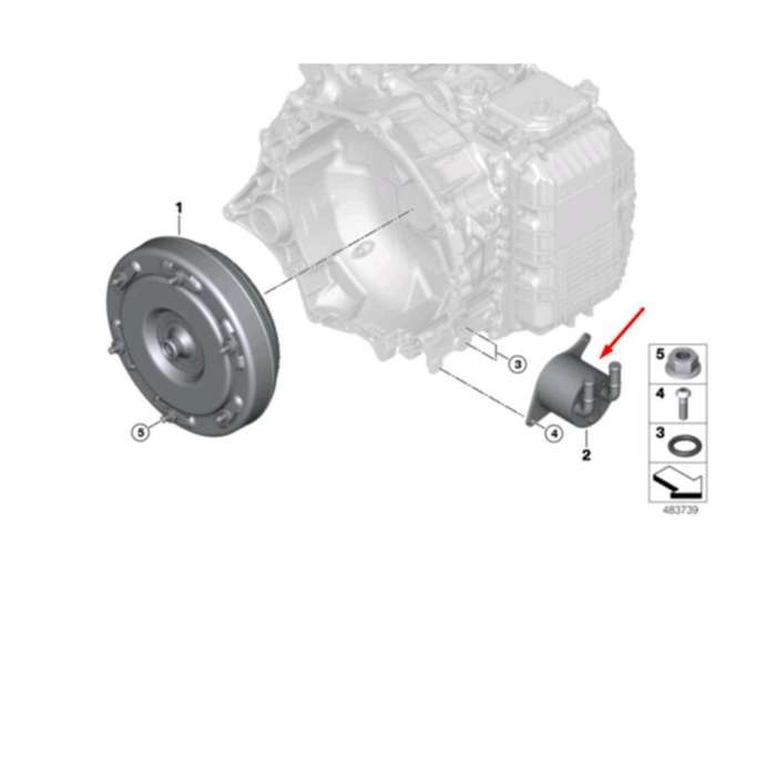 Car Engine 24148699905 for X1 F48