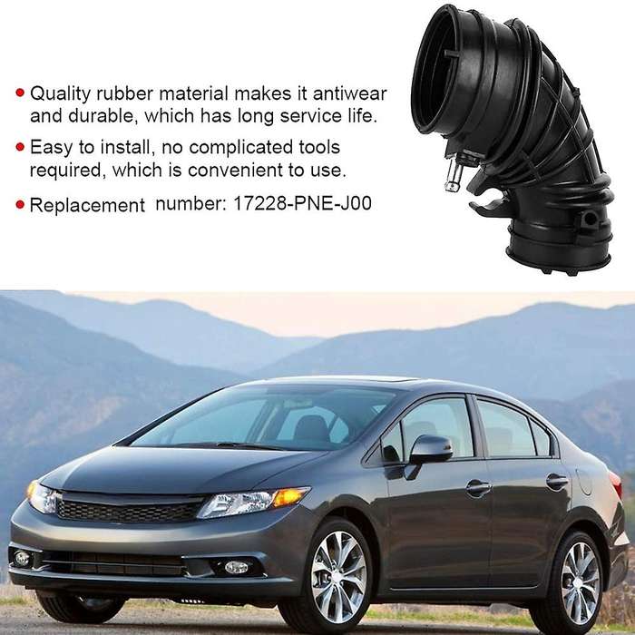 Car Engine Air Intake Hose for 2012 2013 2014 2015 17228-PNE-J00 17228PNEJ00