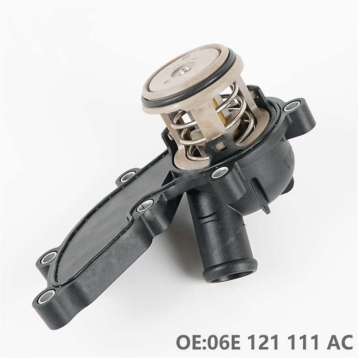 Car Engine Cooling System Thermostat 06E12111AC for A4 B8 A5 3.2FSI A6 C6 C7 2.5 A7 2.5 A7 2.8 FSI A