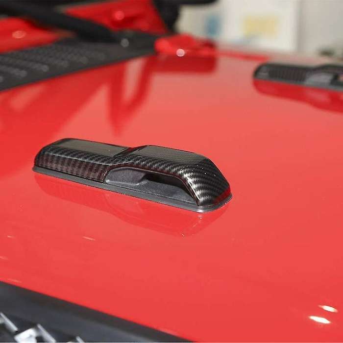 Car Engine Cover, Rear Wiper Nozzle Decoration, Hinge Cover, Auto Refitting Parts for Wrangler JL 20