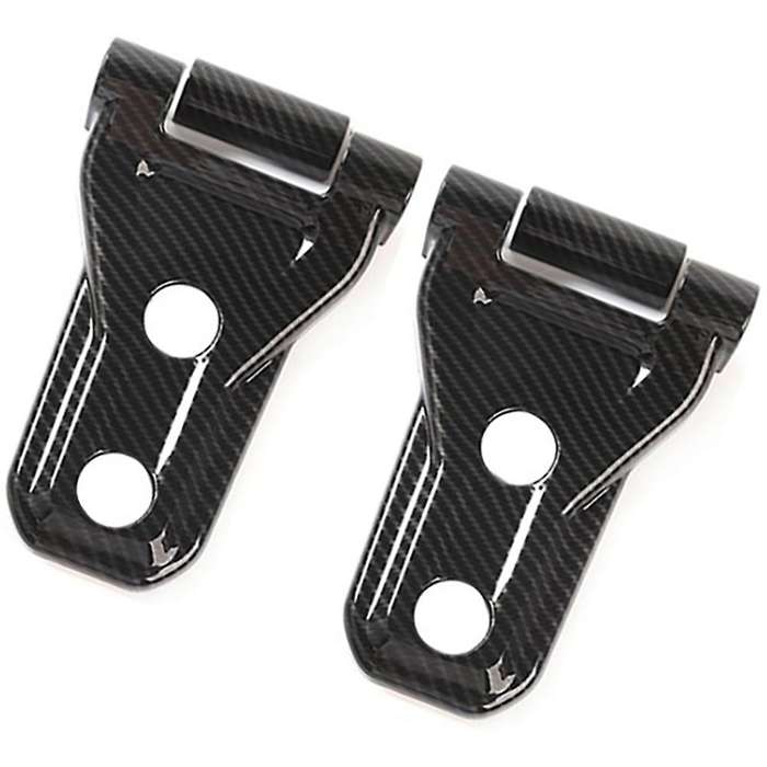 Car Engine Hood Hinge Protector Trim Cover Accessories for JL JT 2018-2021 Car Sticker A