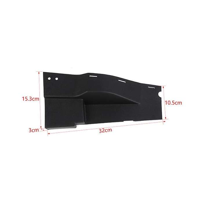 Car Engine Side Wire Dust Cover Trim for Charger 2011-2023 2015-2023 Accessories ,black