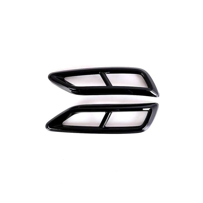 Car Exhaust Muffler Cover Rear Bumper Exhaust Trim for L 2020 2021 2022