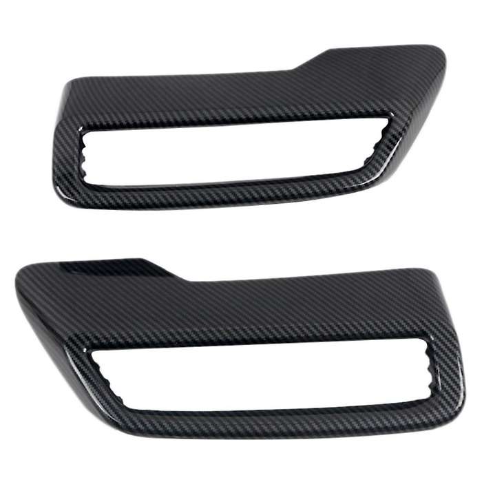 Car Exhaust Pipe Cover Rear Exhaust Muffler Pipe Tail Throat Frame for 3008 5008 2017-2020 Carbon F
