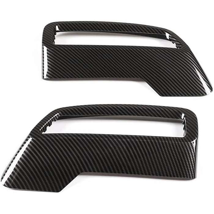 Car Exhaust Pipe Cover Rear Exhaust Muffler Pipe Tail Throat Frame for 3008 5008 2017-2020 Carbon F