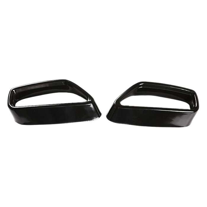 Car Exhaust Pipe Cover Stickers Tailpipe Trim Frame for 5 Series G30 G31 2018-2021 Exterior Modific