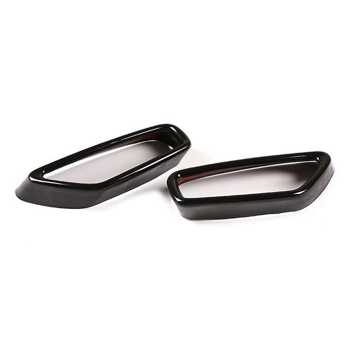 Car Exhaust Pipe Cover Stickers Tailpipe Trim Frame for 5 Series G30 G31 2018-2021 Exterior Modific