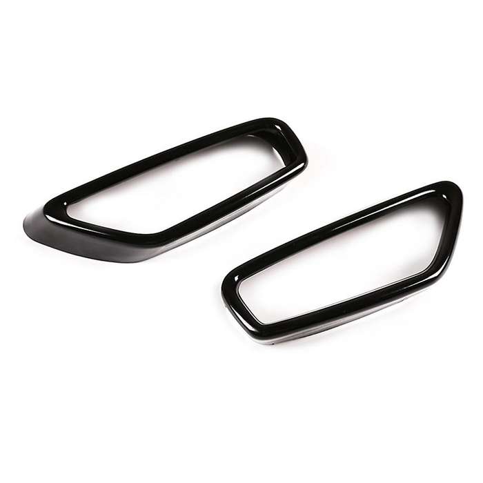 Car Exhaust Pipe Cover Stickers Tailpipe Trim Frame for 5 Series G30 G31 2018-2021 Exterior Modifica